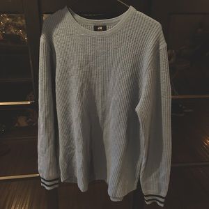 H&M Men's Wool Blend Woven Sweater - MEDIUM